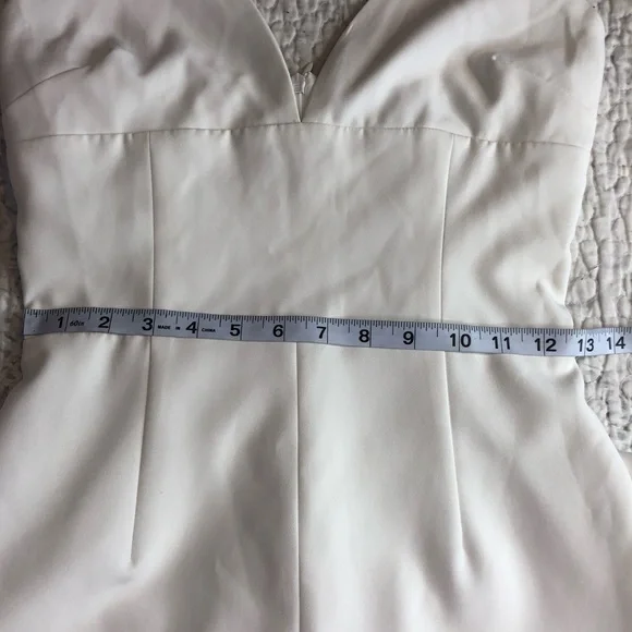 Bianca and Bridgett White Bodycon Dress - Picture 10 of 11